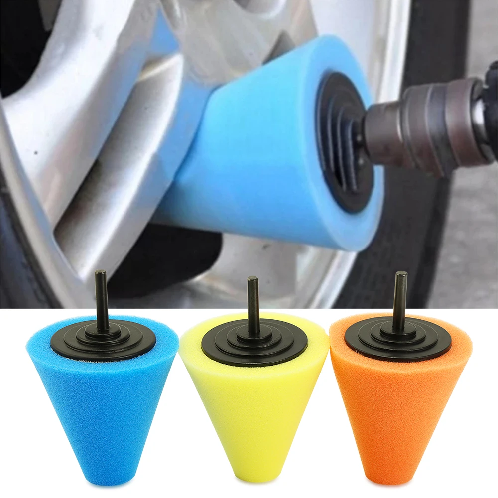 Auto Wheel Polishing Sponge Car Accessories Tools for Peugeot 308 206 208 207 3008 307 2008 508 407 Traveller Expert