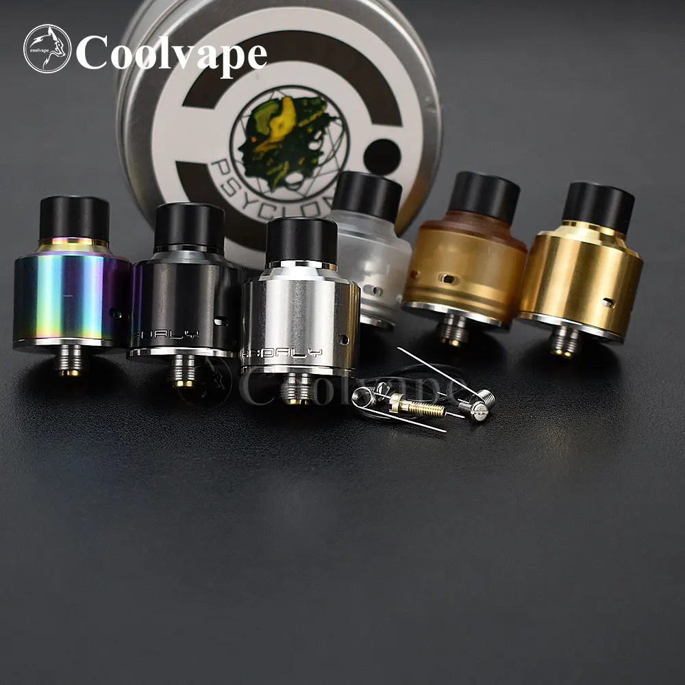 Hadaly RDA MTL RDA rda squonk BF PIN rda 22mm 316ss rda requiem RDA atomizer tank for coils & atomizers - gallery image 2