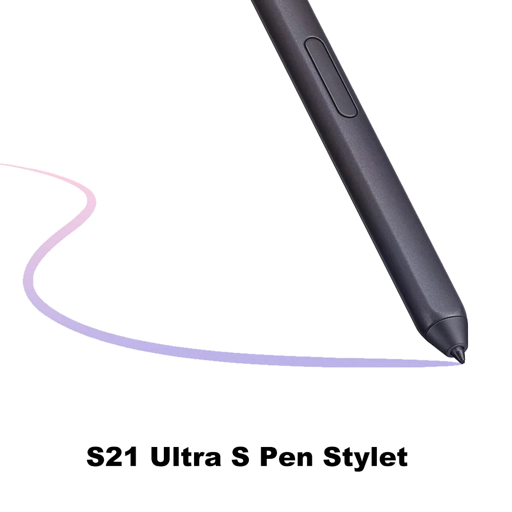 Original S Pen Stylet For Samsung Galaxy S21 Ultra ,0.7mm Pen Tip 4096-level Pressure Sensitivity, Stylus Pen Slot Silicon Case