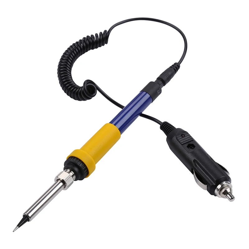 DC12V 60W Car Battery Low Voltage Electrical Soldering Iron Auto Car Solder Welding Repair Tool