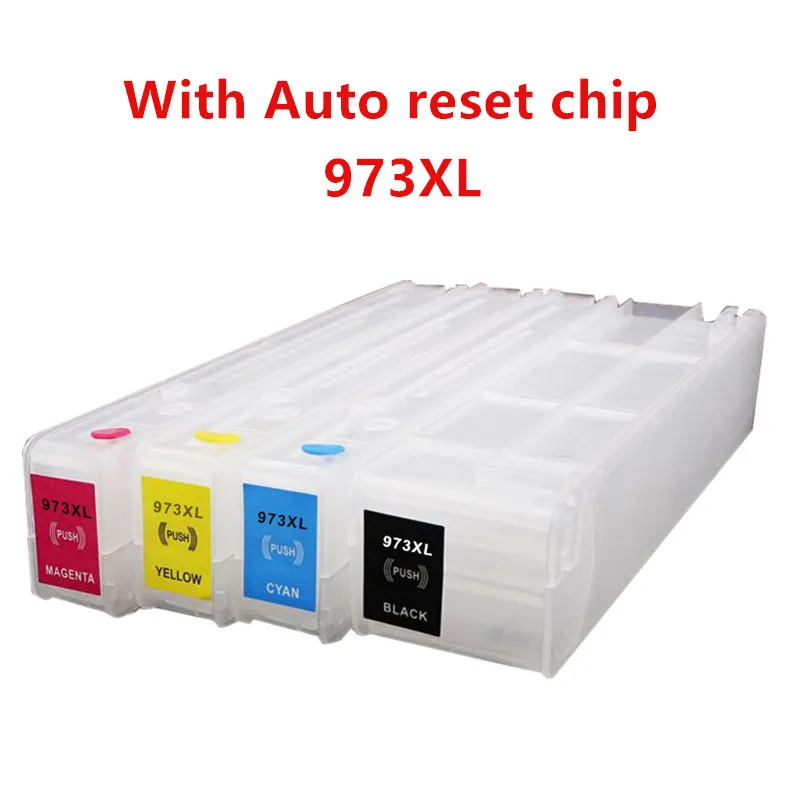 

Refillable 973 Ink Cartridge For HP 973XL for hp973 PageWide Pro 352dw 377dw 452dn 452dw 477dn 477dw 552dw 577dw 577z Printer