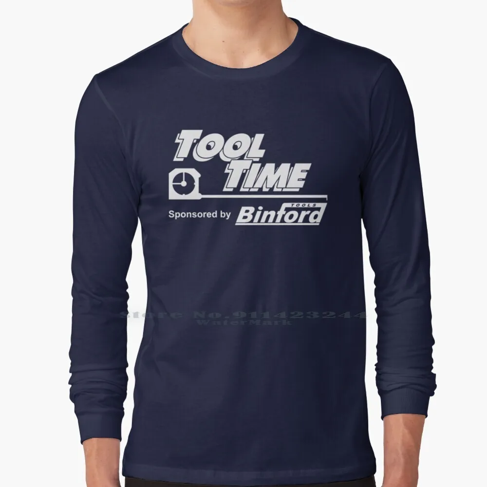 Tool Time promened By Tools maglietta 100% cotone Home Improvement Tim Allen Tool Time Tools serie Tv Grunt Quotes Tee Short