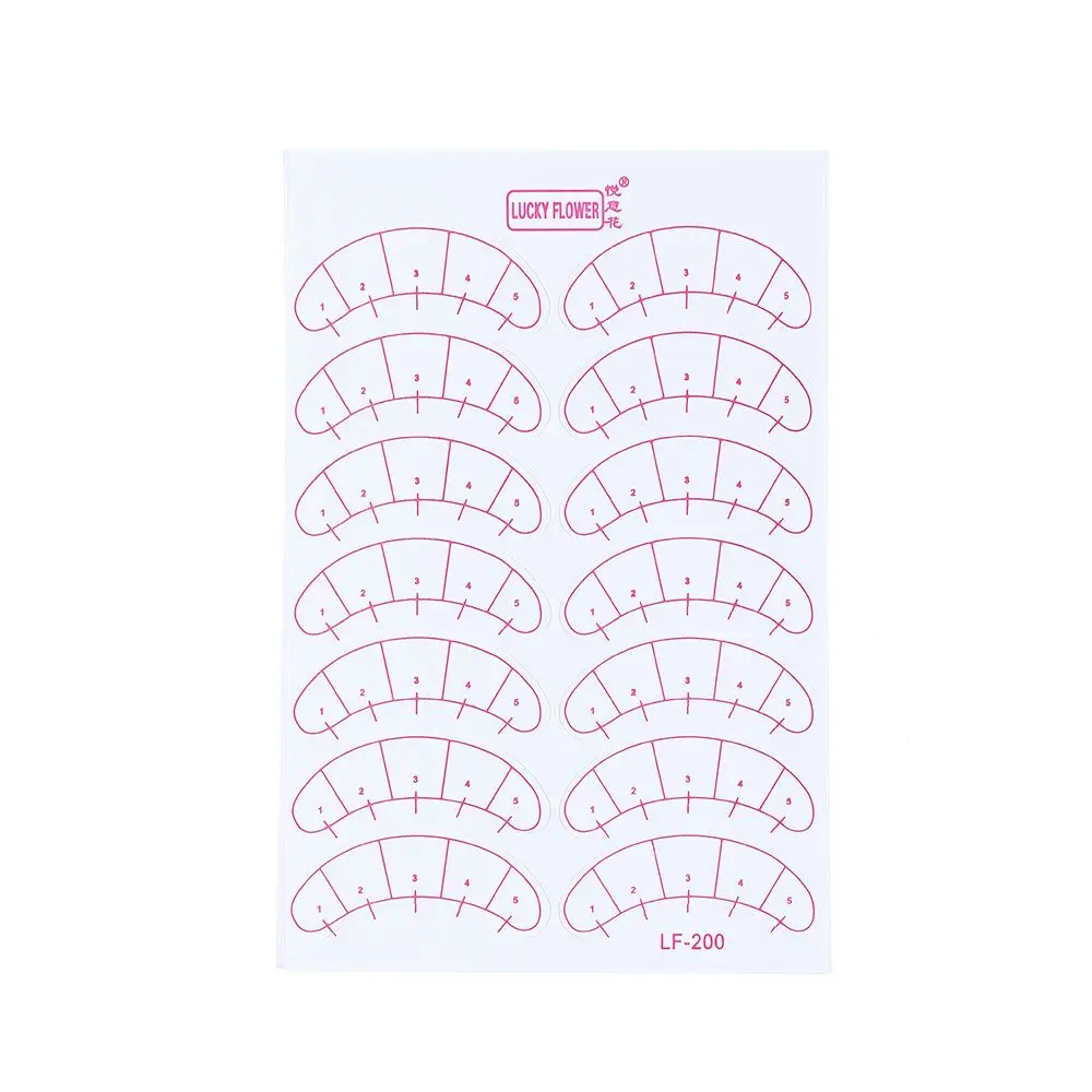 70 pezzi utili strumento di bellezza trucco innesto ciglia scala pad patch sotto le punte degli occhi estensione delle ciglia