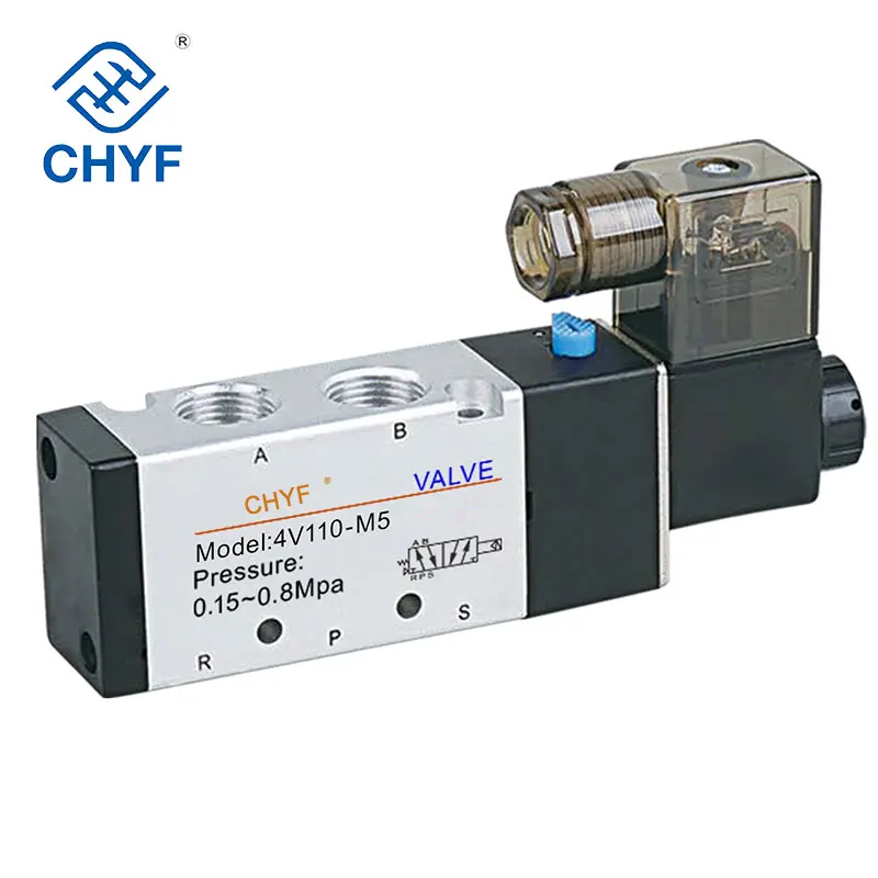 Two-position three-way solenoid valve N3V210-08-NC-NO normally open AC220V reversing valve normally closed DC24V