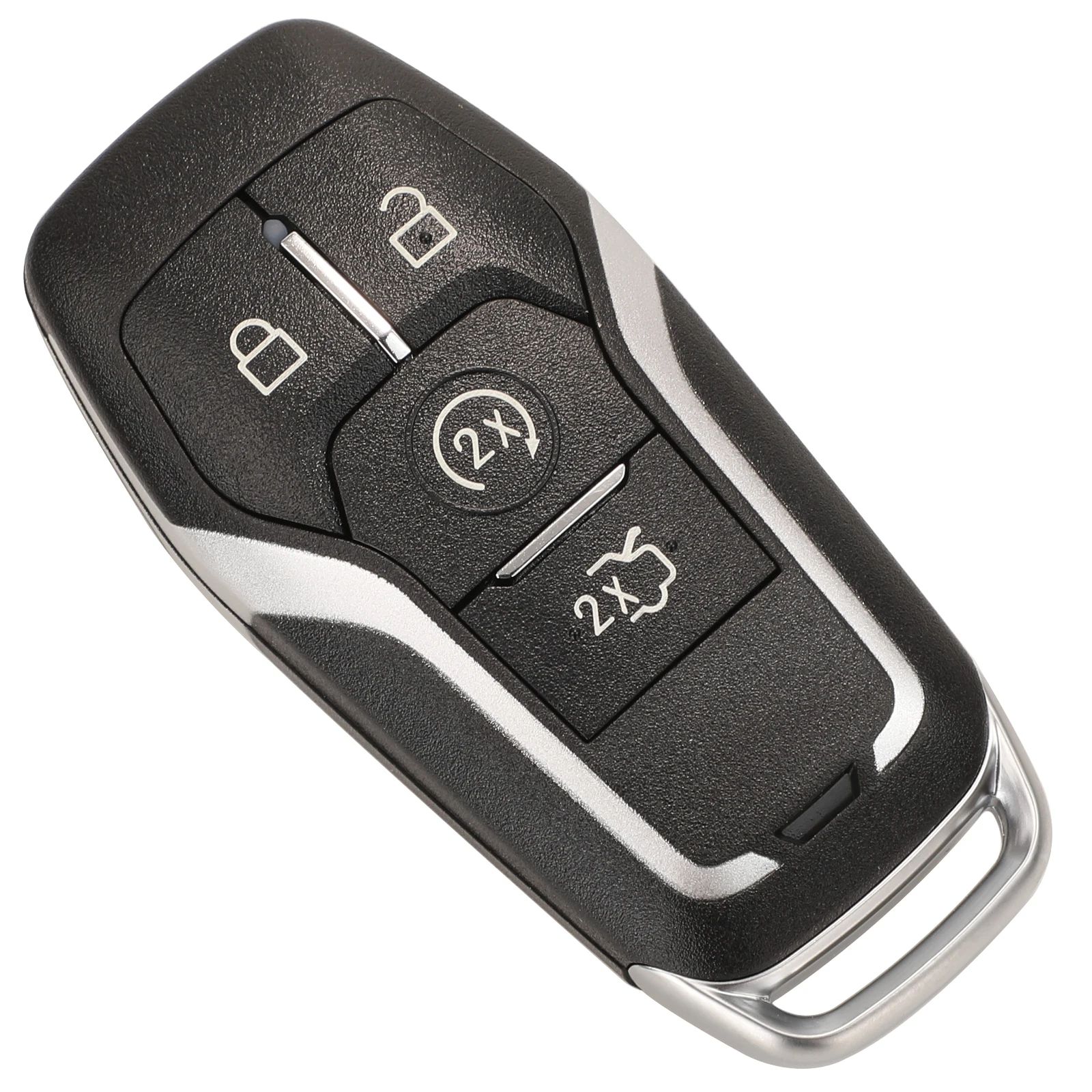 Jingyuqin 4/5-Tasten 434Mhz 868Mhz 902Mhz ID49 Chip Schlüsselanhänger für Ford Mustang Edge Explorer Fusion Mondeo Kuka Fernbedienung Smart Car Key – Detail 2