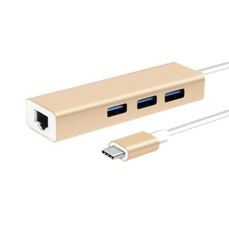

USB3.0 HUB Type-C USB-C to USB3.0 RJ45 Gigabit PD Hub for Macbook Pro HP DELL Surface Samsung Dock Laptop