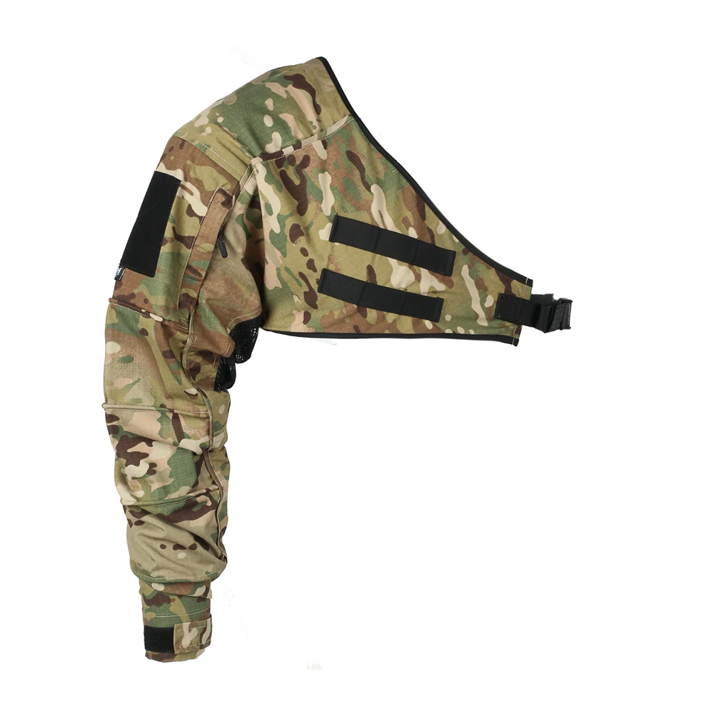 1PCS Protect Half Arm Sleeves Single Side Half Arm Sleeve Rig Tactical Vest Universal Summer Function Single Sleeve Hanging