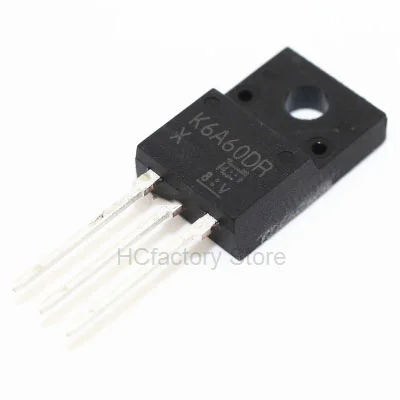 Original 5 pçs/lote K6A60D TO-220F TK6A60D 6A 600V MOSFET canal N entrega Imediata de distribuição Por Grosso de plástico lista