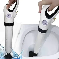 Toilet Dredge Sewer Household Artifact WC Pipeline Blockage Tool Suction High Pressure Pneumatic Pipe Dredger Sewer Unblocker