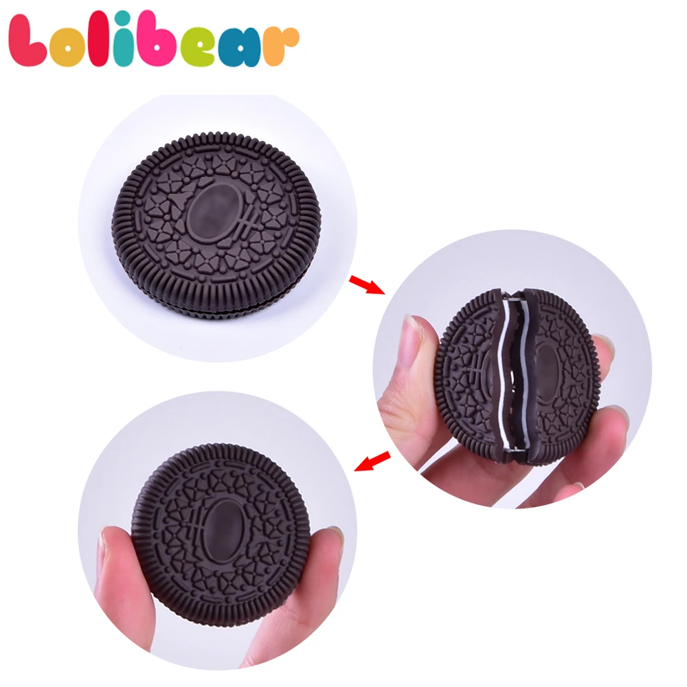 어린이 마술사용 매직 비스킷, 물린 오레오 쿠키, 마술 트릭, 클로즈업 마법 착시 기믹 소품 장난감 