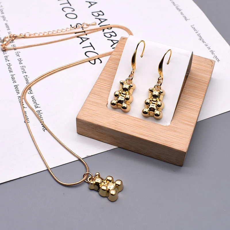 10pcs 18X10mm Mini Bear Charm Jewelry Charms Pendant Alloy Bear Charms Pendant For Jewelry Making Cute Earrings Necklaces
