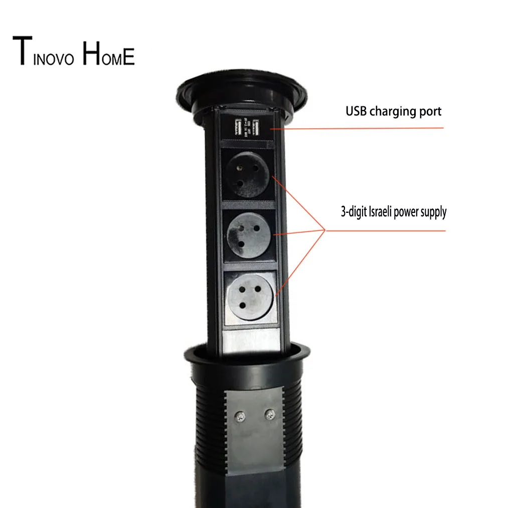 desktop socket / electric lifting socket /WiFi wireless intelligent control wireless charging  kitchen socket