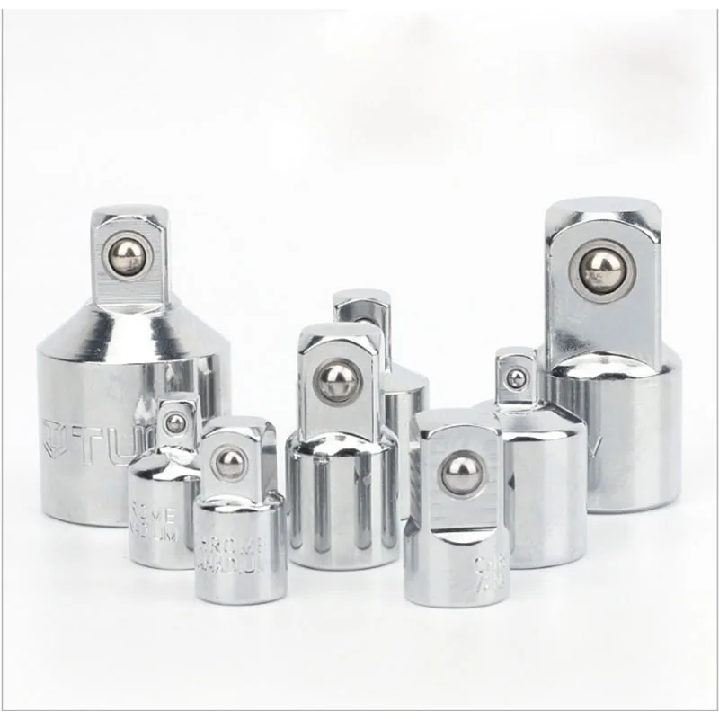 Chiave a cricchetto convertitore a bussola 1/4 "3/8" 1/2 "adattatore adattatore riduttore CR-V in acciaio piccoli utensili a bussola per strumenti di riparazione biciclette auto