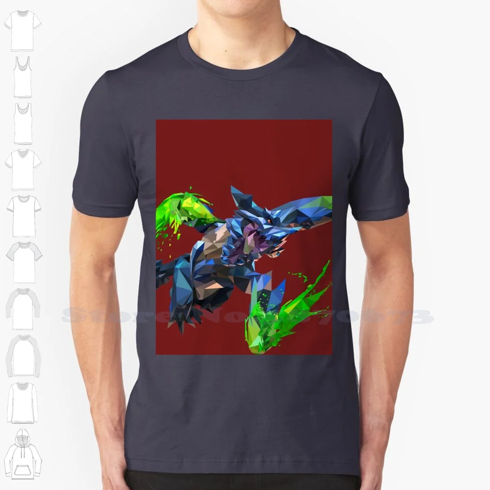 Explosive 100% Pure Cotton T-Shirt Brachydios Slime Explosive Dragon G Rank World