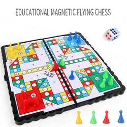 Jeu explorez ecs volants magnétiques et pliables, jeu de société portable, Ludo, polymère, voyage, camping, avion, ZXH, 1 ensemble