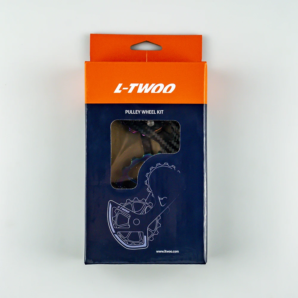 LTWOO UT 105 Fahrrad-Keramiklager Carbon-Faser-Umlenkrollen-Set für Schaltwerke, Passend für Ultegra / DURA ACE / 105 – Detail 1