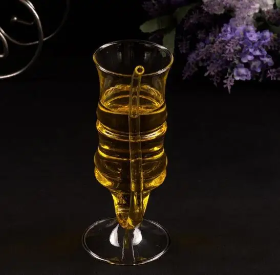 

Creative bamboo red wine cup vampire cup juice cup