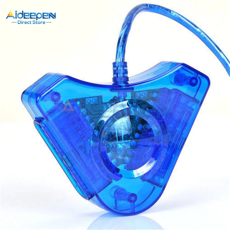 USB2.0 PS PS2 Để Giao Tiếp PC Cáp Cho PS1 PS2 PSX Với Máy Tính USB Bộ Điều Khiển Kép Playstation 2 Máy Tính USB Joypad Bộ Điều Khiển Trò Chơi