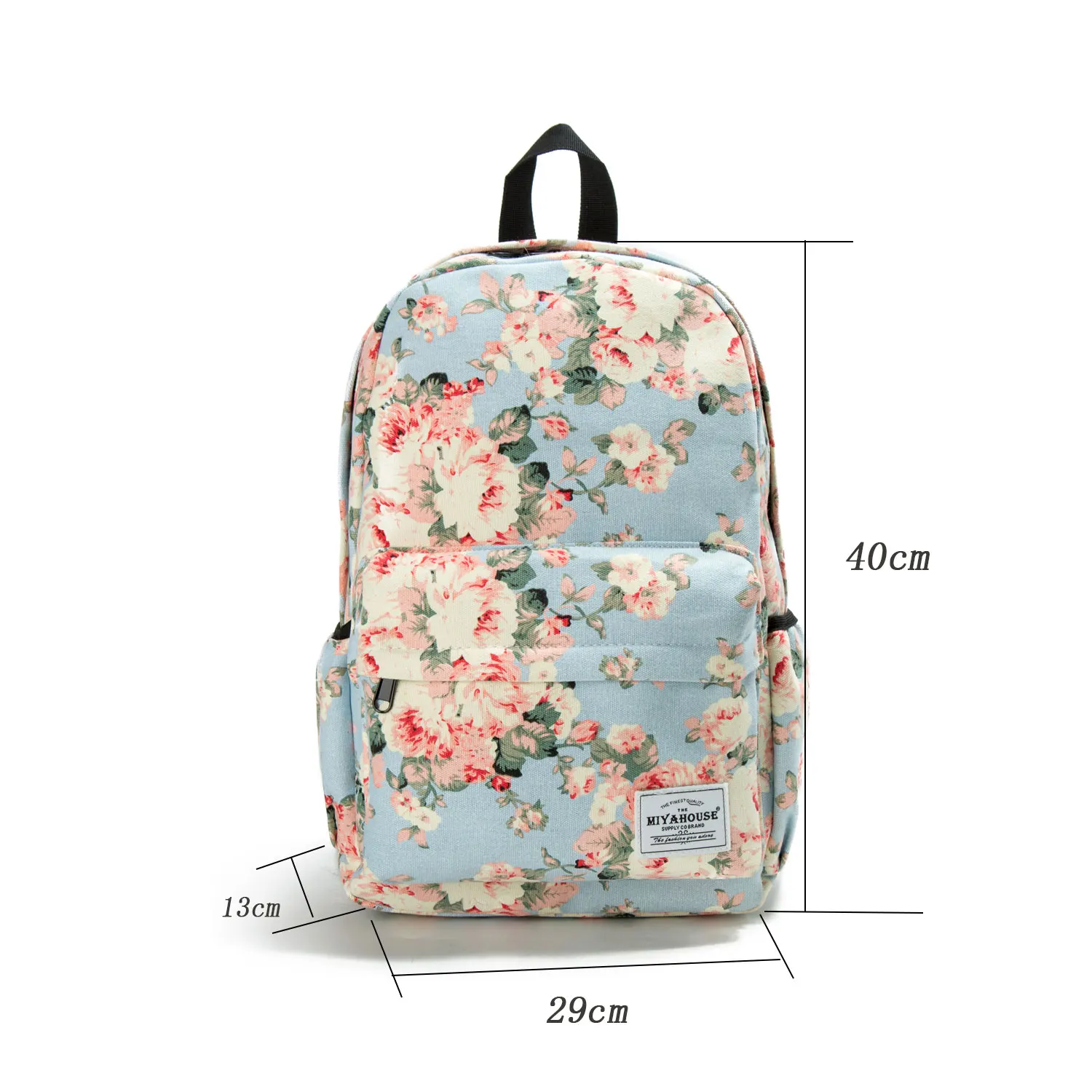 Rucksack High Quality Canvas Women Backpack Dropshipping School Backpacks for Teenager Girl Laptop Backpack School Bags