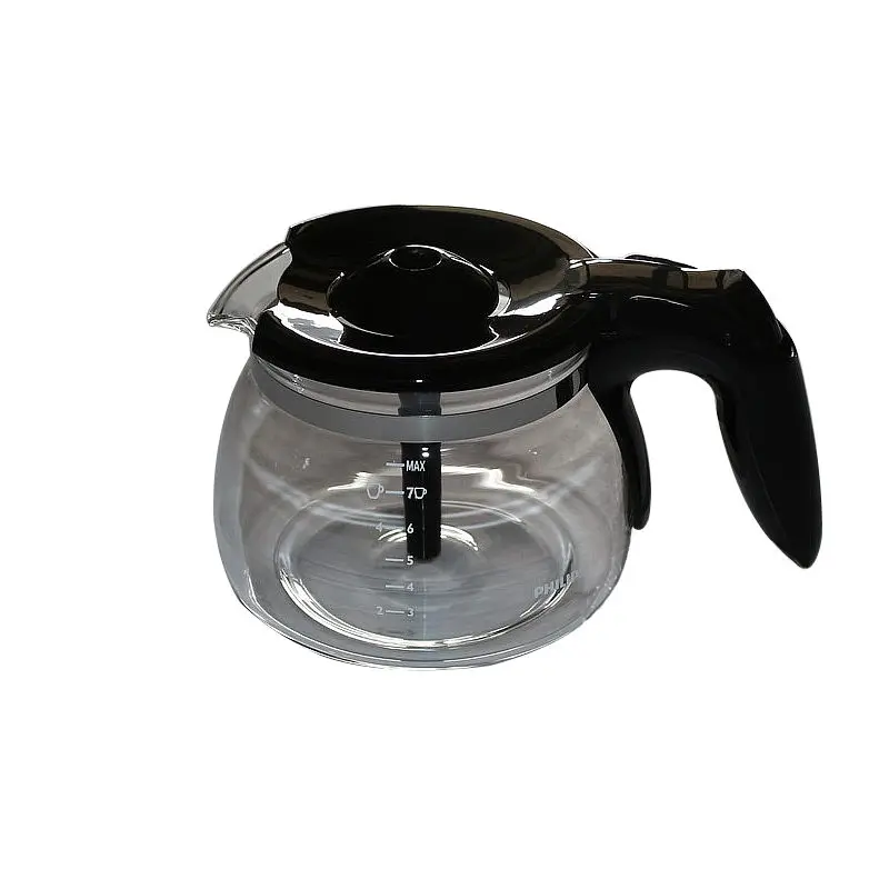 Coffee Maker Glass Jug for Philips Coffee Maker HD7431 HD7434 HD7432 Coffee Maker Spare Parts Accessories