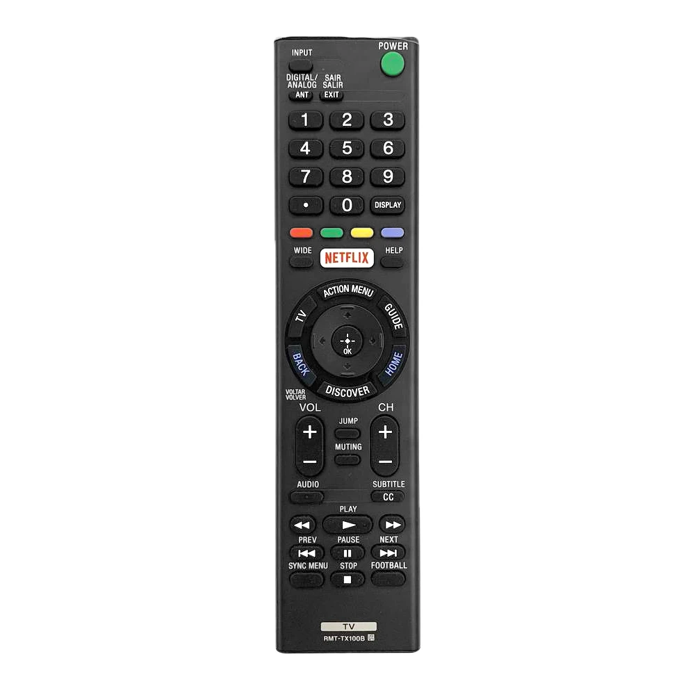 New Replace RMT-TX100B For SONY 4K UHD Smart TV Remote Control KDL-50W809C XBR65X855C KDL-50FA95C