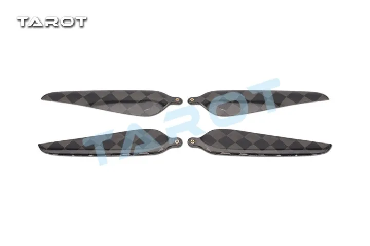 

Tarot 17.5 inch Martin Series Carbon Fiber Folder Propeller Paddle CW + CCW TL2948 for Long Voyage Multi-rotor Models Drone