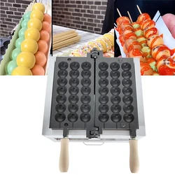 Non-Stick Takoyaki Machine Balls Baking Pan Electric Skewer Waffle Maker Sugar-Coated Haws Shape Waffle Snacks Machine