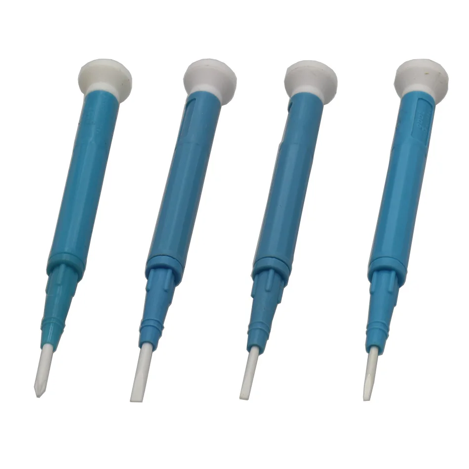Anti-Static Ceramic Screwdriver Non-Conductive No-Magnetic Soldering Station Calibration Without Induction Adjust Frequency