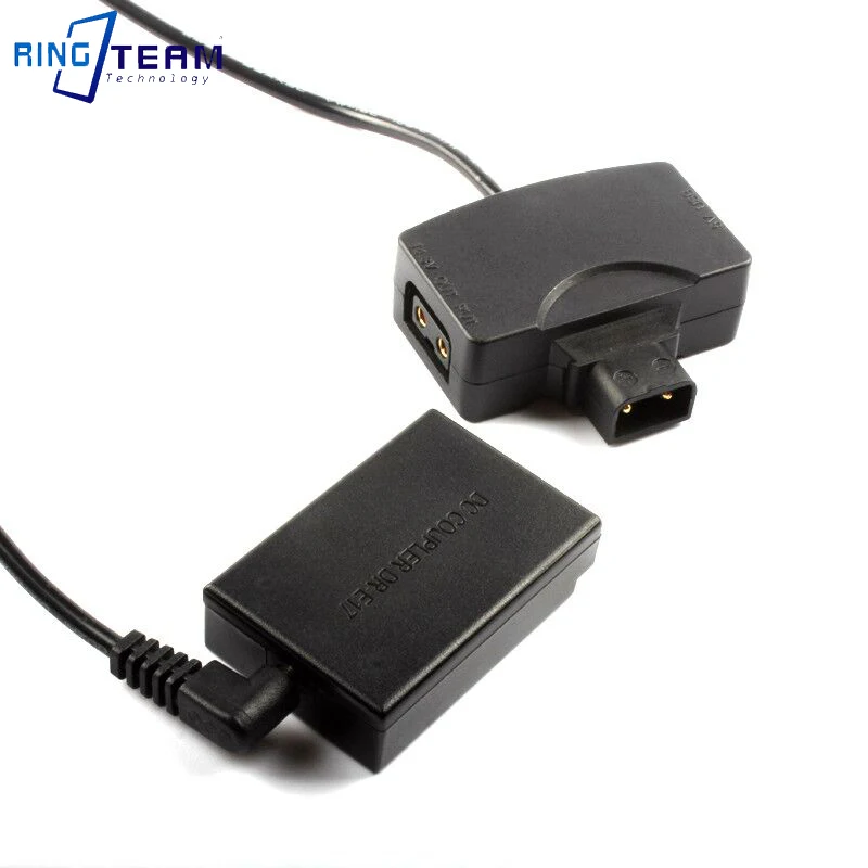 Uninterrupted Power D-TAP to USB Adapter + LP-E17 DR-E17 DC Coupler for Canon EOS M3/M5/M6 M100 Mirrorless Digital Cameras