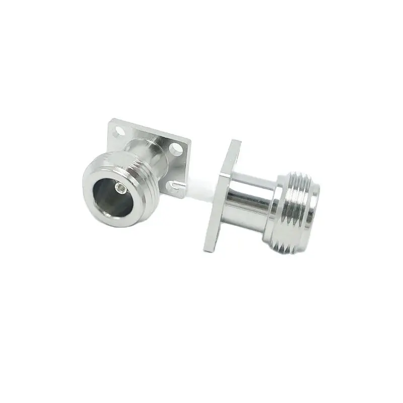 L16 N Female Connector With Flange 13.7*18mm Rectangle N-K N Type Connector 10Pcs