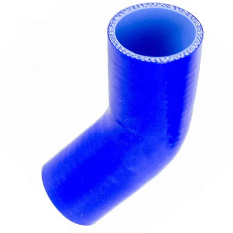 Spsld universal 3-layer 51mm / 57mm / 60mm / 63mm / 70mm 45 ° silicone hose intercooler turbine coupler pipe intake pipe blue