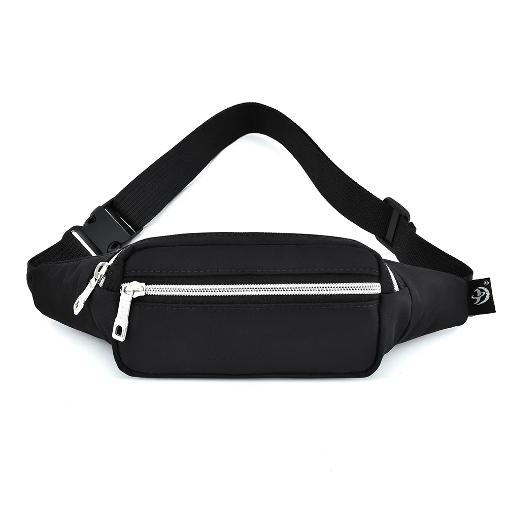 Marsupio stile Casual tinta unita per adulti impermeabile multiuso Unisex semplice ed elegante borsa a tracolla marsupio