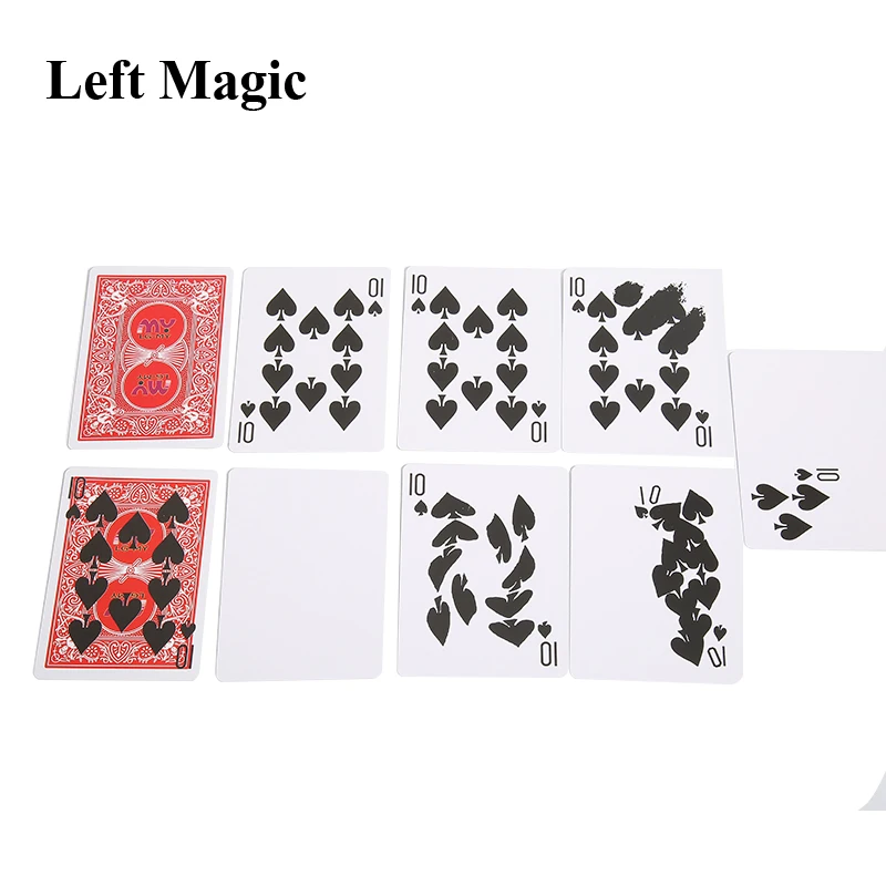 New Fast Printing Gimmick Cards Magic Tricks Presto Printo Fast Card Close Up Magic Poker Mentalism Illusion