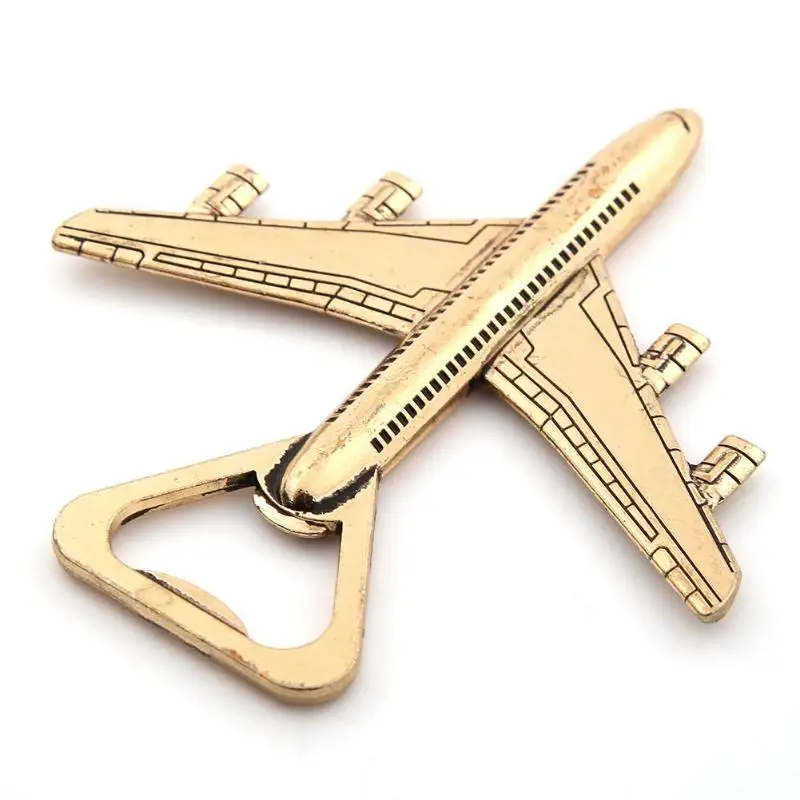 20pcs Creative Wedding Supplies Wedding Souvenirs Airplane Bottle Opener Antique Bottle Opener Gift Kichen Accessories Tools