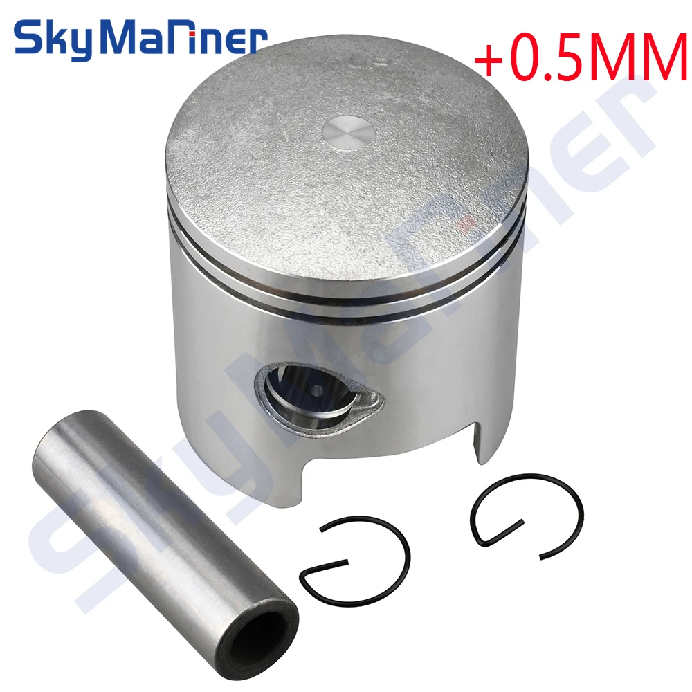 346-00004-1 piston kit +0.5mm For TOHATSU Outboard 25/30 HP Piston Kit 68.5MM 346-00004 boat engine parts