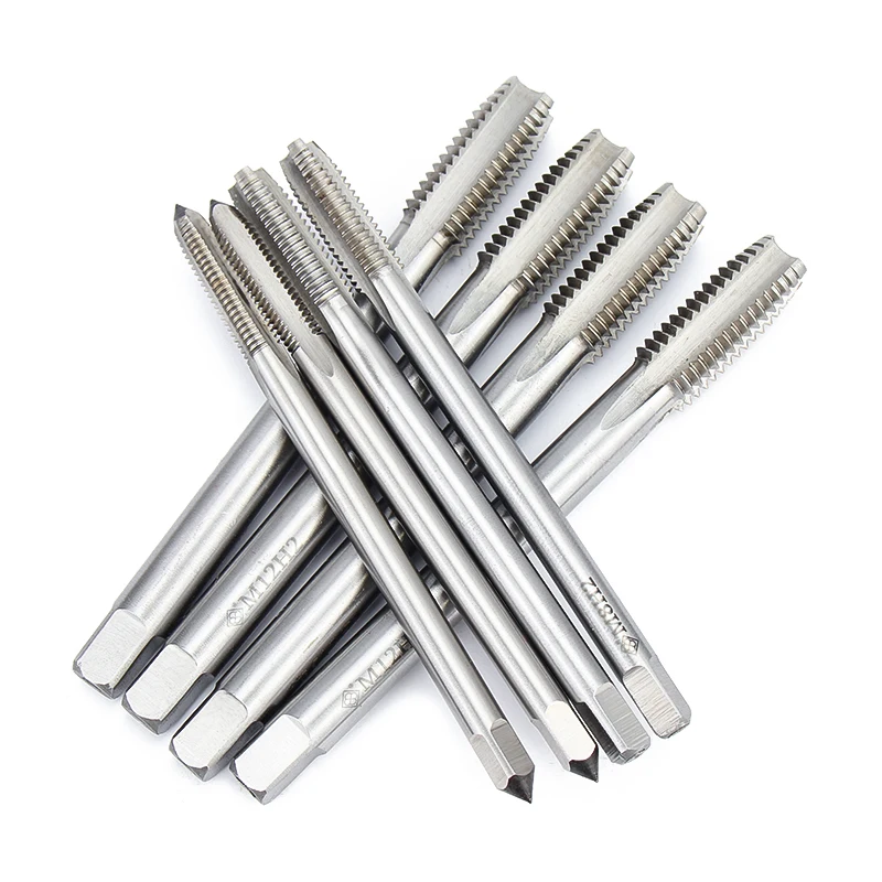 1PCS HSS Reverse Thread Sprial Tap Bit Drill M3 - M20 Metric Screw Flute Taps Bits