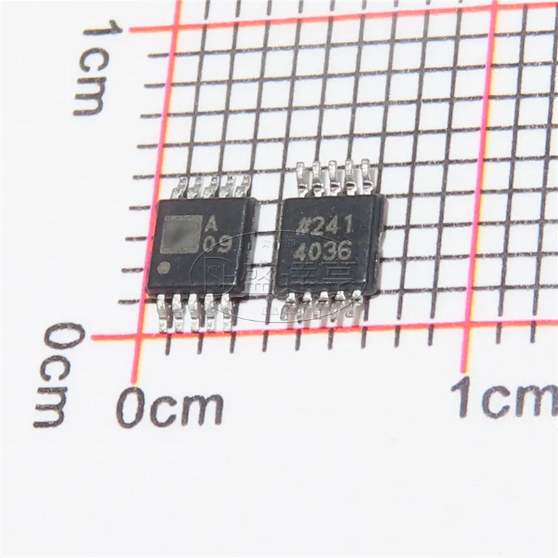 AD8553ARMZ  MARKING:A09 Instrumentation amplifier    MSOP-10