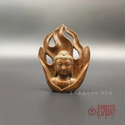 

Exquisite Retro Copper Creative Buddha Sakyamuni Pillar Incense Home Decoration