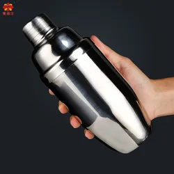 Aixiangru Stainless Steel Cocktail Shaker,Bar Tools,3 Section,250 ml,350 ml,550 ml,750ml