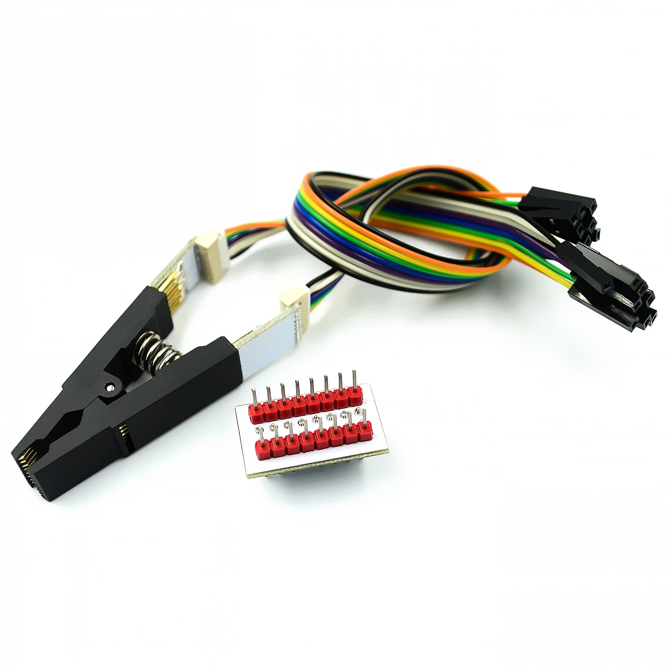 CH341A 24 25 Series EEPROM Flash BIOS USB Programmer Module + SOIC8 SOP8 Test Clip For EEPROM 93CXX / 25CXX / 24CXX