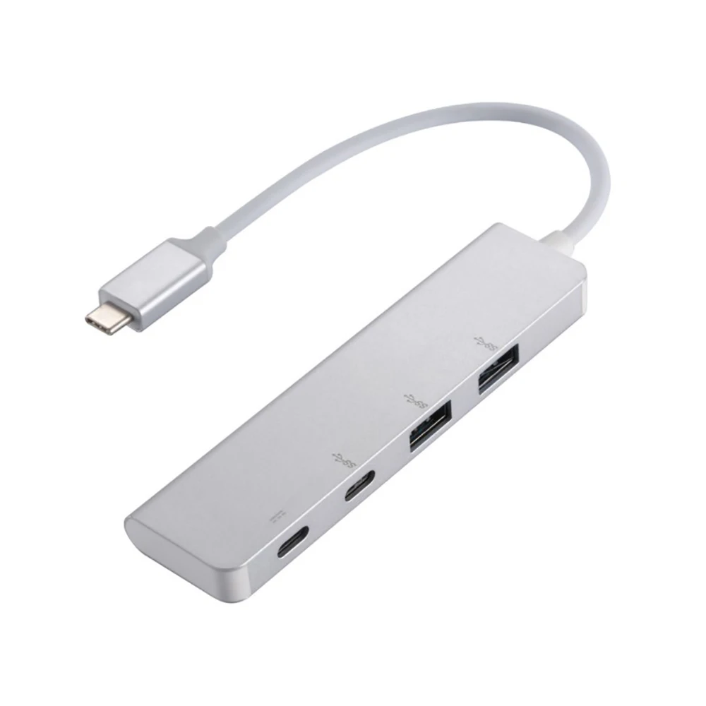 

USB-C Type-C to 2 Ports USB3.0 HUB & Dual USB-C Female Multiport Docking Adapter For Macboook laptop