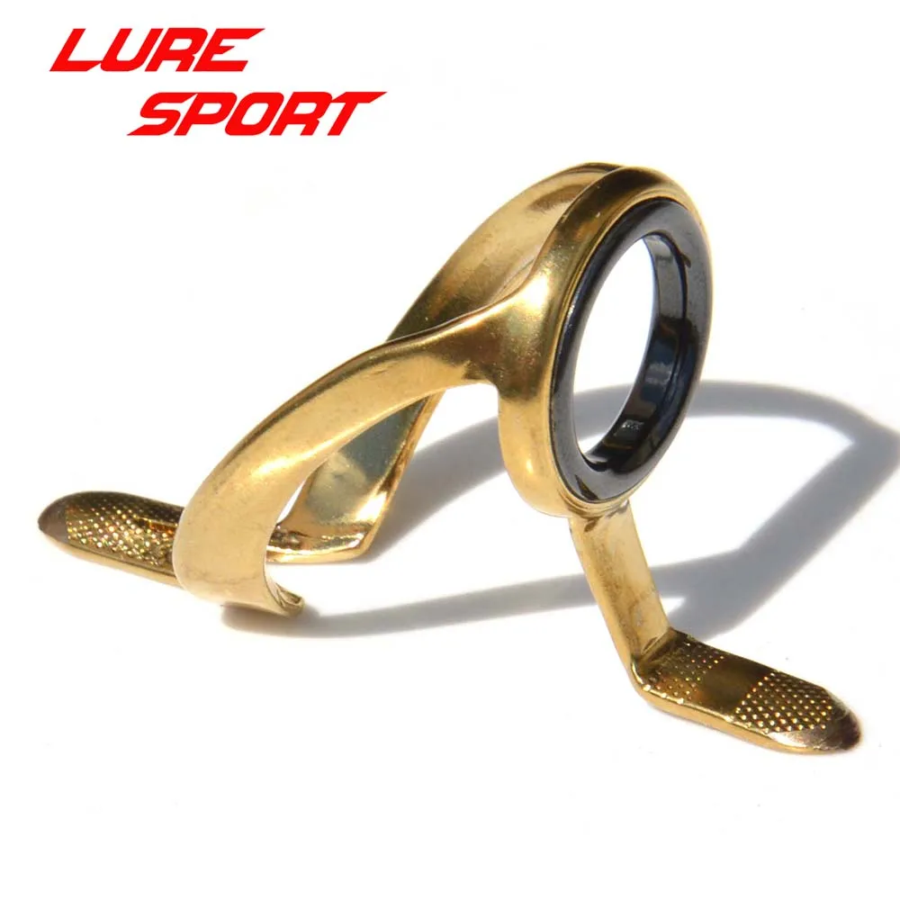 LureSport 8pc 11pc 13pc GHGESG20 GHGEST Heavy Duty guide Set Black Ring Rainbow Ring Rod Building component Repair DIY Accessory