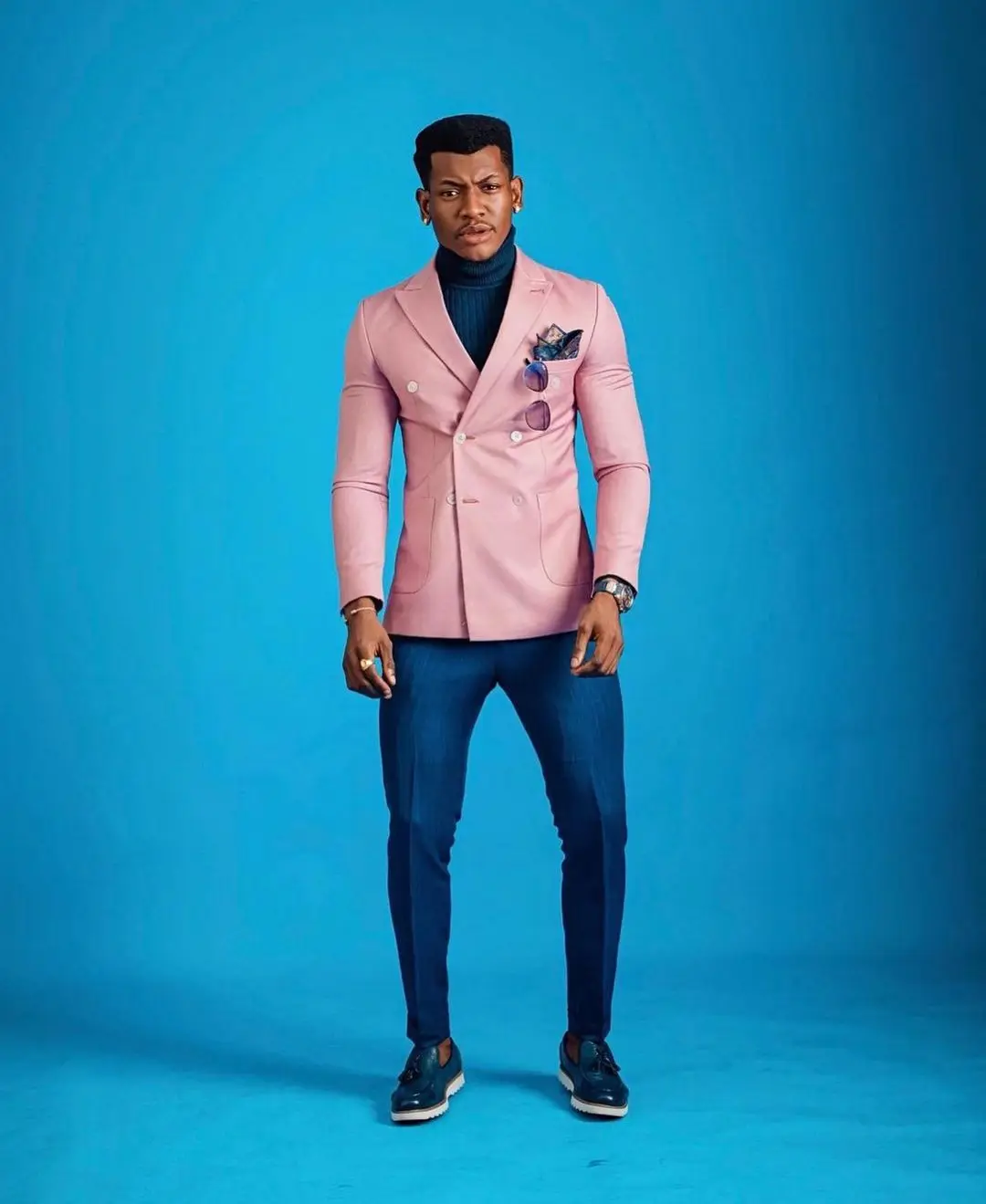 Roze Plus Size Mannen Pakken Dragen Bruiloft Blazer Smoking Double Breasted Kleding Voor Bruidegom Prom Jas Broek Slechts Een Jas