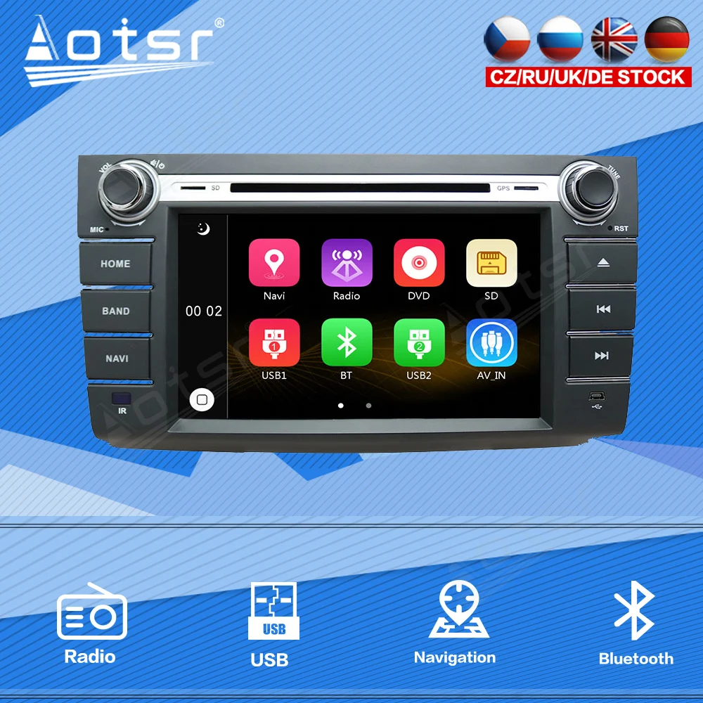 For SUZUKI SWIFT 2006 - 2010 Car Radio Multimedia Player Stereo Audio Navi GPS 2 din Head Unit Vertical Touch Screen Windows Ce