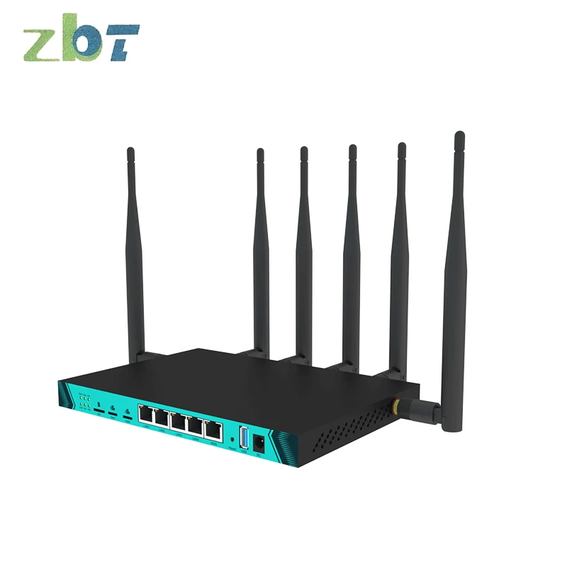 Dual Cards and Dual Modes Wireless 4G Router Full Netcom Home Commercial Full Gigabit Port Routerwifi Router Long Range