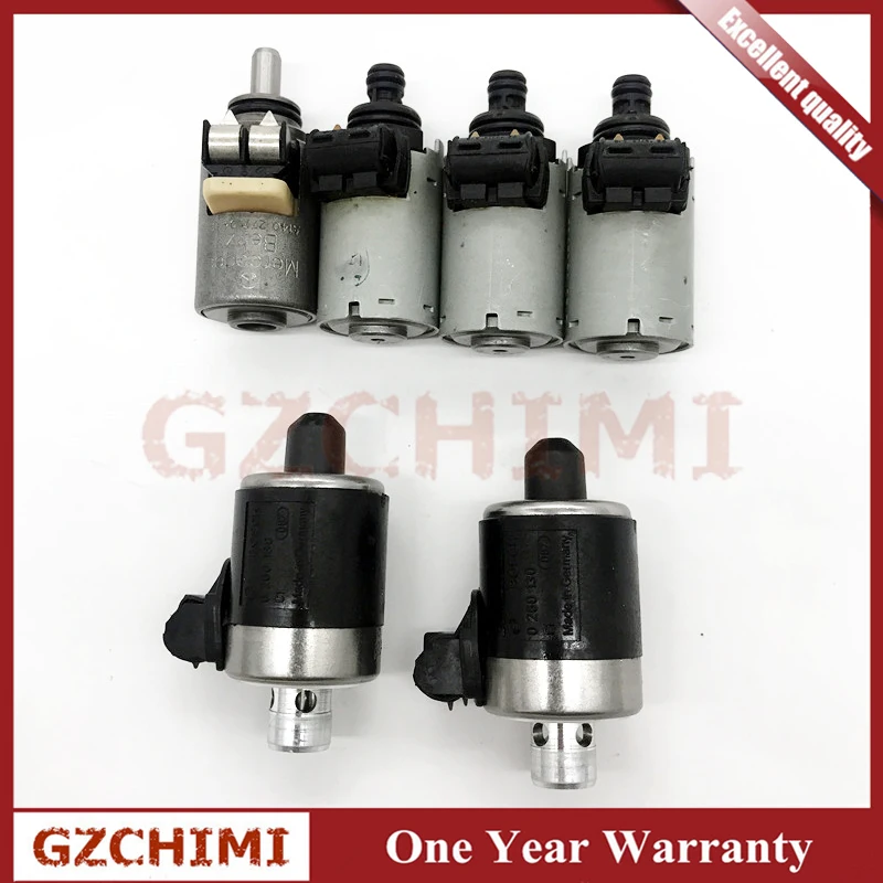 6pcs 722.6 Transmission Solenoids Speed Sensor For Mercedes Benz Automatic Transmission Solenoid 5-Speed