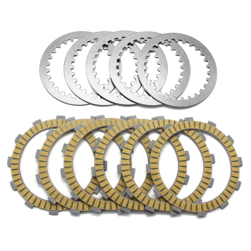 Motorcycle Accessories Friction Clutch Plates For Honda CB500K CB550 CB550SC CB650SC NIGHTHAWK 650 22321-GHB-811 22201-KY2-000