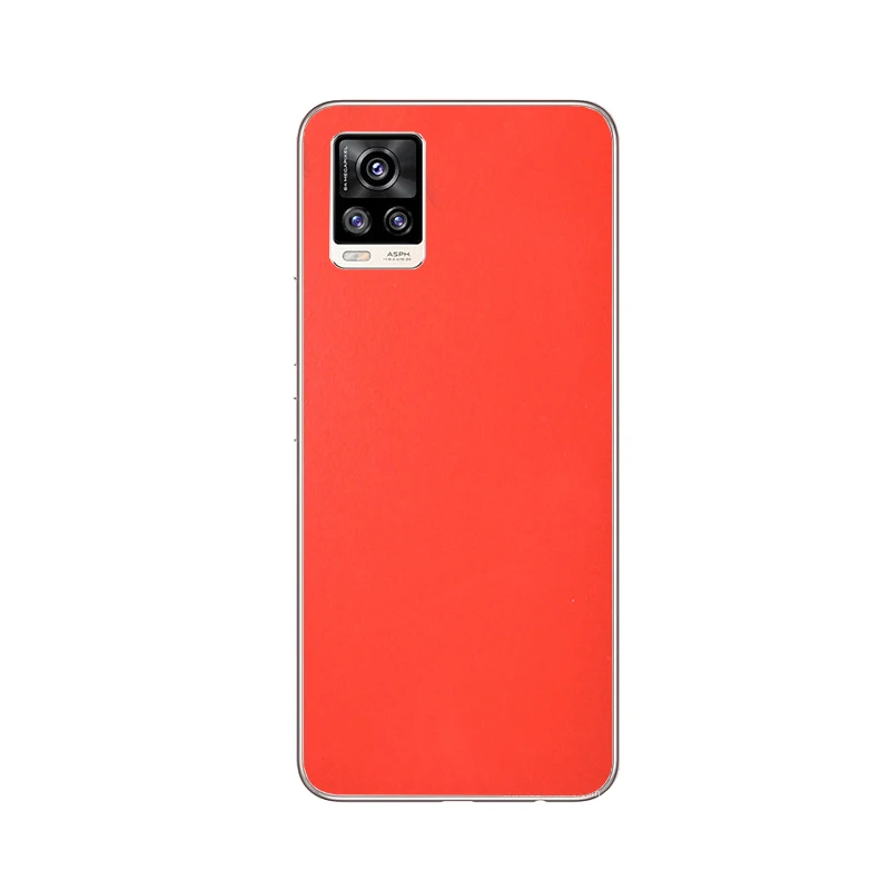 Colorful Matte Phone Back Skins for Vivo V7 Plus V7 Y30 Y50 Y20i Y19 Y3 Y17 Y11 Y12 Y15 2019 Y73S Y70S Y51S Wrap Sticker Film