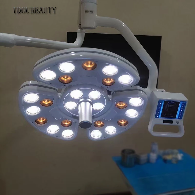 TDOUBEAUTY stomatologiczna lampa bezcieniowa dotykowa lampa ledowa medyczna bezcieniowa lampa LED z 26 diodami LED na fotel dentystyczny (głowica