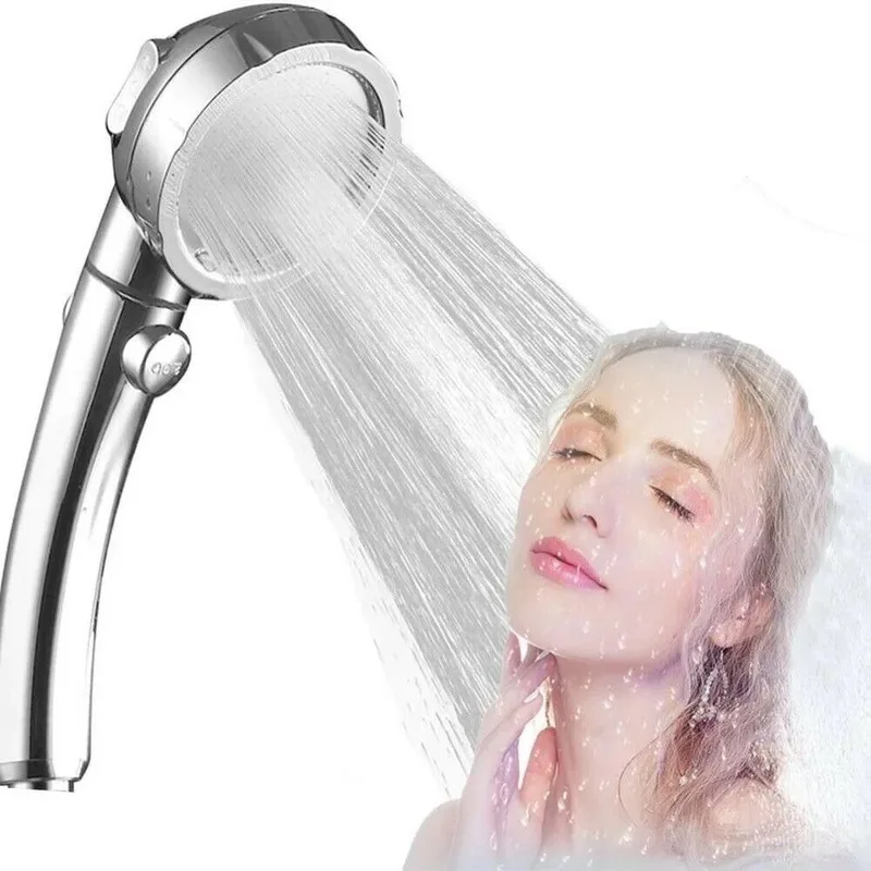 Bathroom Stainless Steel Shower Set Household Multifunctional 3 In 1 High Pressure Shower Head Hand Shower Complete Shower Set